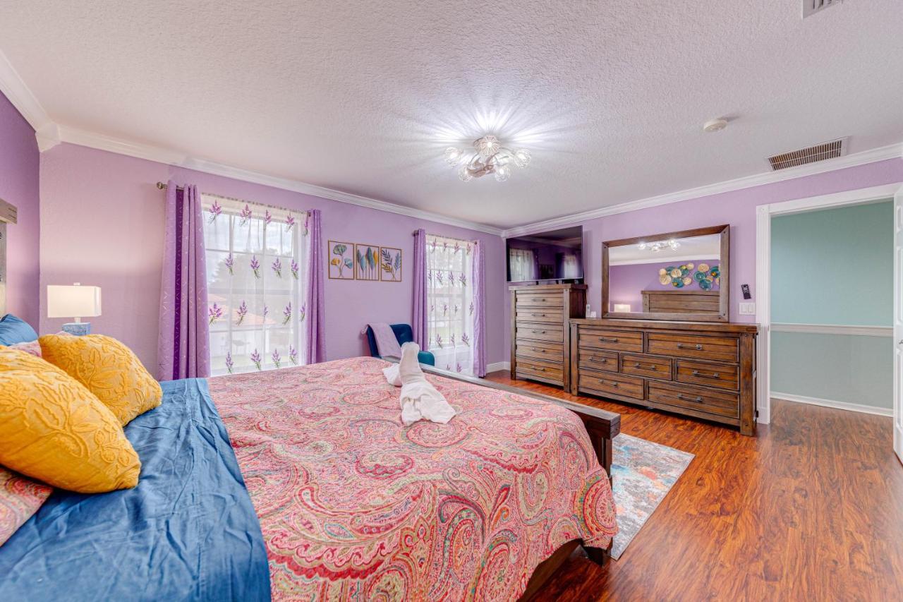 Affordable 4 Bedroom Luxury Villa Near Disney/Private Pool/Arcade/Game Room Orlando Exterior foto